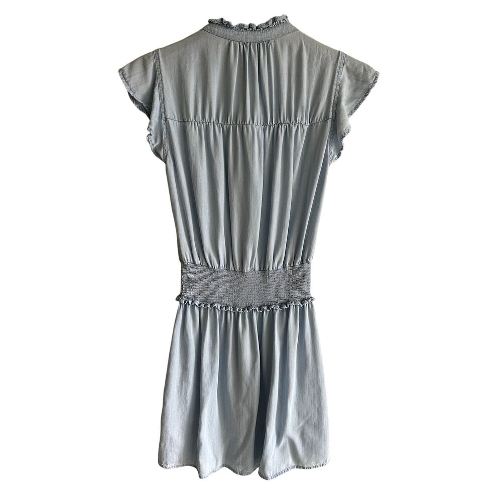Rails Amina Flutter Sleeve Minidress Light Blue D… - image 7